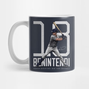 Andrew Benintendi New York Y Bold Number Mug